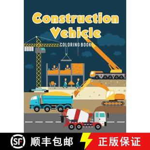 Coloring Construction Vehicle 9781635893281 Book 4周达