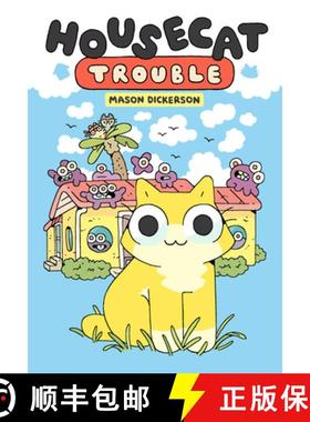 【3-4周达】Housecat Trouble: (A Graphic Novel) [9780593173466]