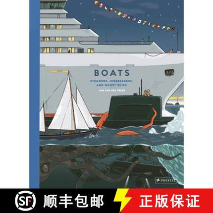【3-4周达】Boats: Steamers, Icebreakers, and Ghost Ships [9783791375809]