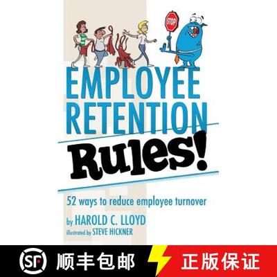 【3-4周达】Employee Retention Rules!: 52 ways to reduce employee turnover [9781938406690]