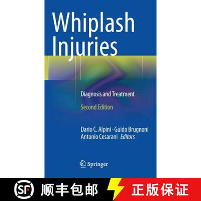 【3-4周达】Whiplash Injuries : Diagnosis and Treatment (Second Edition 2014) [9788847054851]