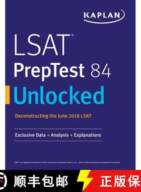 【3-4周达】LSAT PrepTest 84 Unlocked: Exclusive Data + Analysis + Explanations [9781506247137]