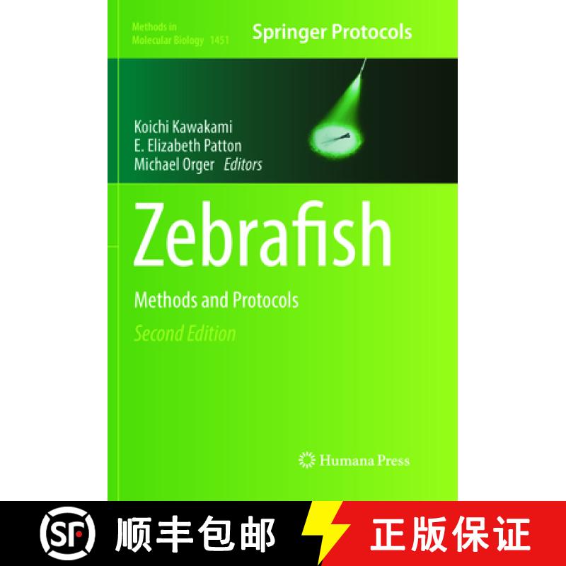 【3-4周达】Zebrafish : Methods and Protocols [9781493981342]