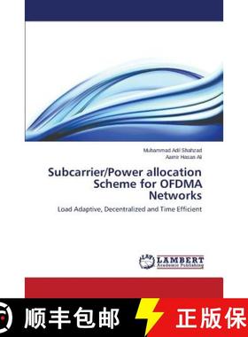 预订 Subcarrier/Power allocation Scheme for OFDMA Networks [9783659804083]