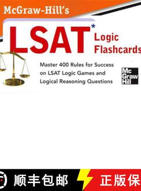 【3-4周达】McGraw-Hill's LSAT Logic Flashcards: Master 400 Rules for Success on LSAT Logic Games and ... [9780071768771]
