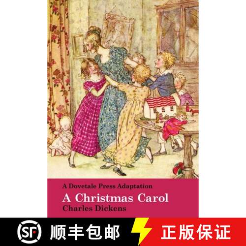 【3-4周达】A Dovetale Press Adaptation of  A Christmas Carol  by Charles Dickens [9780473372941]