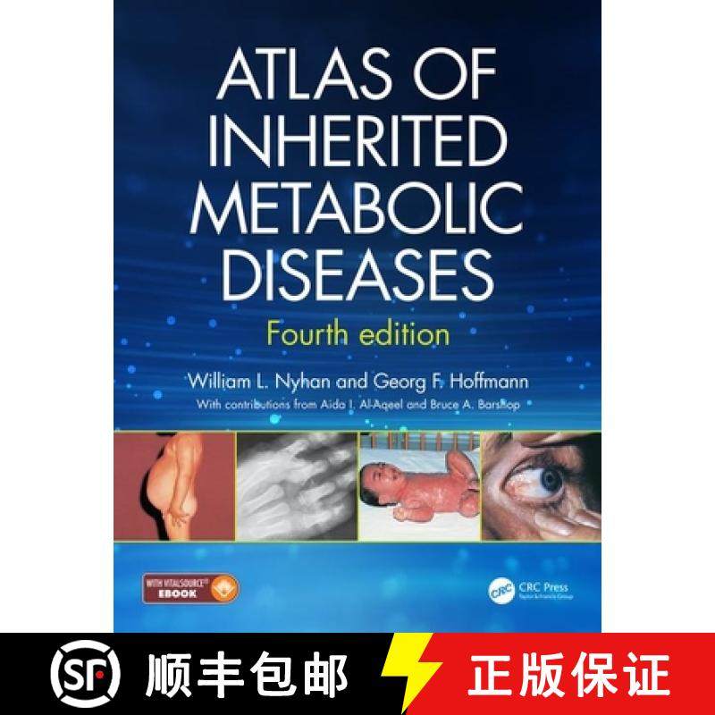 【3-4周达】Atlas of Inherited Metabolic Diseases [9781138196599]