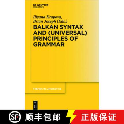 【3-4周达】DEG Balkan Syntax and (Universal) Principles of Grammar [9783110708042]