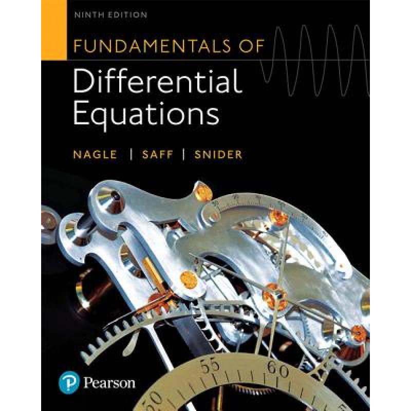 【4周达】Fundamentals of Differential Equations: Fundament Different Equatio_9 [9780321977069] 书籍/杂志/报纸 科学技术类原版书 原图主图