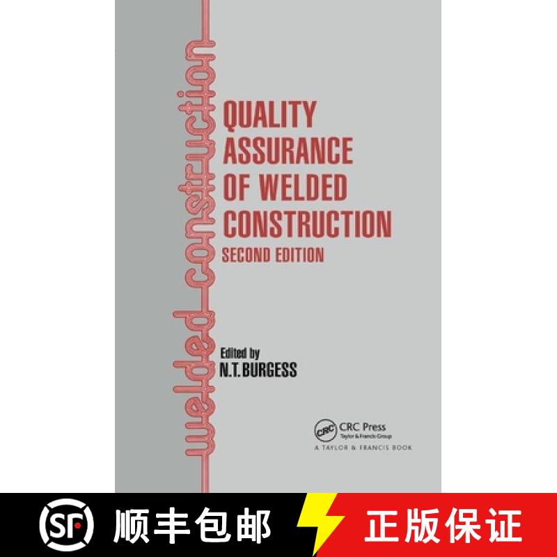【3-4周达】Quality Assurance of Welded Construction [9780367884222]