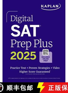 Digital SAT Prep Plus 2025: Includes a Full Length Practice Test, 700+ Practice Questions + 1 Year Ac... [9781506292991]