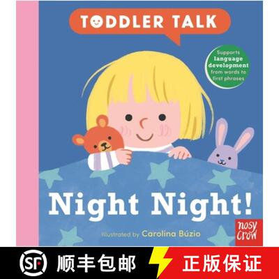 【3-4周达】Toddler Talk: Night Night! [9781805133407]