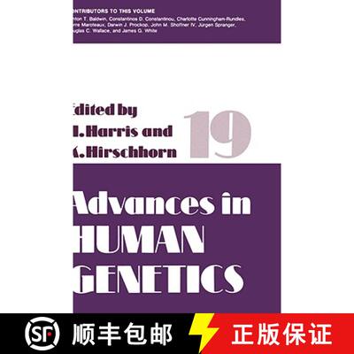 【3-4周达】Advances in Human Genetics [9780306432989]