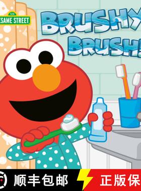 【3-4周达】Brushy Brush! (Sesame Street) [9780593704974]