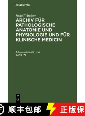 预订 Archiv für pathologische Anatomie und Physiologie und für klinische Medicin Archiv für pathol... [9783112387795]