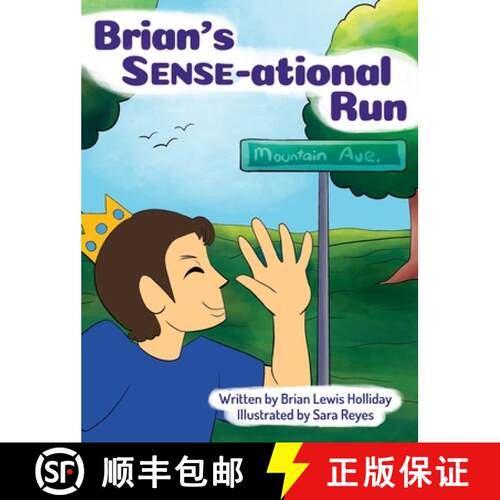 【3-4周达】精装 Brian's Sense-ational Run [9781087900902]