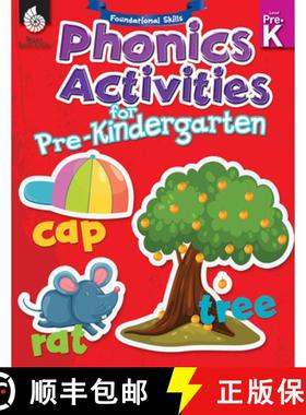 【3-4周达】Foundational Skills: Phonics for Pre-Kindergarten : Phonics for Pre-Kindergarten [9781425810948]