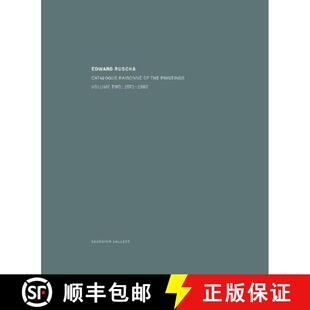 【3-4周达】精装 Edward Ruscha: Catalogue Raisonne of the Paintings: Volume Two: 1971-1982 [9783865211385]