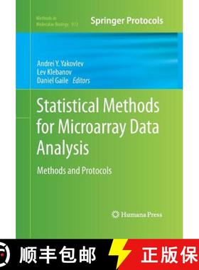 【3-4周达】Statistical Methods for Microarray Data Analysis : Methods and Protocols [9781493950799]