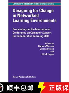 【3-4周达】Designing for Change in Networked Learning Environments [9781402013836]