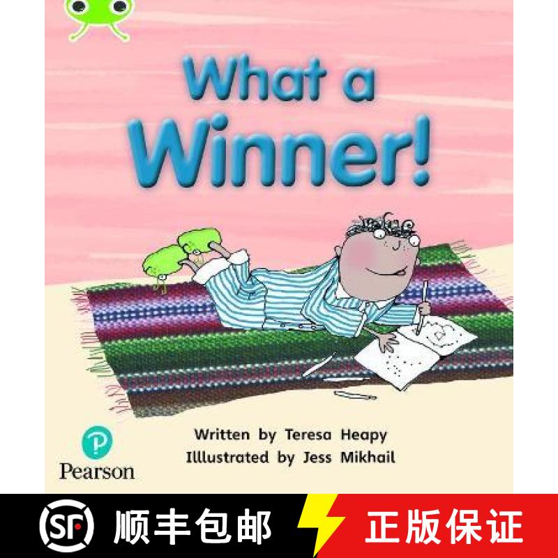【2-3周达】Bug Club Phonics Fiction Year 1 Phase 5 Unit 13 What a Winner [9781292395319]