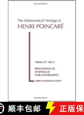 【3-4周达】Mathematical Heritage of Henri Poincare, Part 2 [9780821814499]