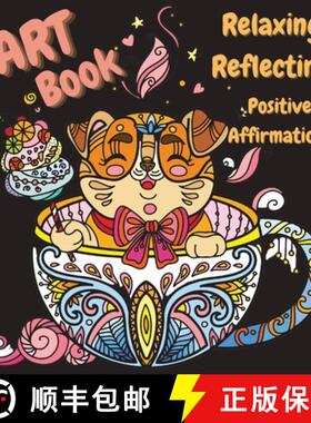 预订 Zen Book - Art Supplies for Relaxing, Reflecting, Writing Positive Affirmations [9783755125525]