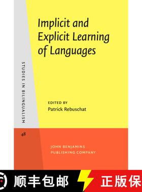 【3-4周达】Implicit and Explicit Learning of Languages [9789027241894]