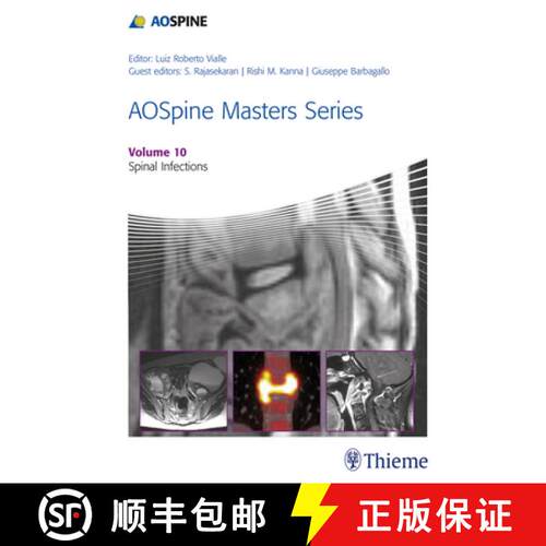 【3-4周达】精装 AOSpine Masters Series, Volume 10: Spinal Infections [9781626234550]