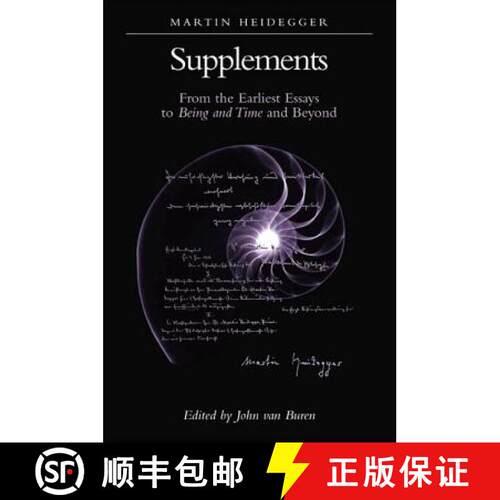 【3-4周达】精装 Supplements : From the Earliest Essays to Being and Time and Beyond [9780791455050]