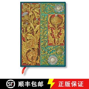 Vox Band Botanica Thistle Paperblanks Closure Elastic Softcover 17... MIDI Wild Unlined 4周达 9781439794098 Flexi