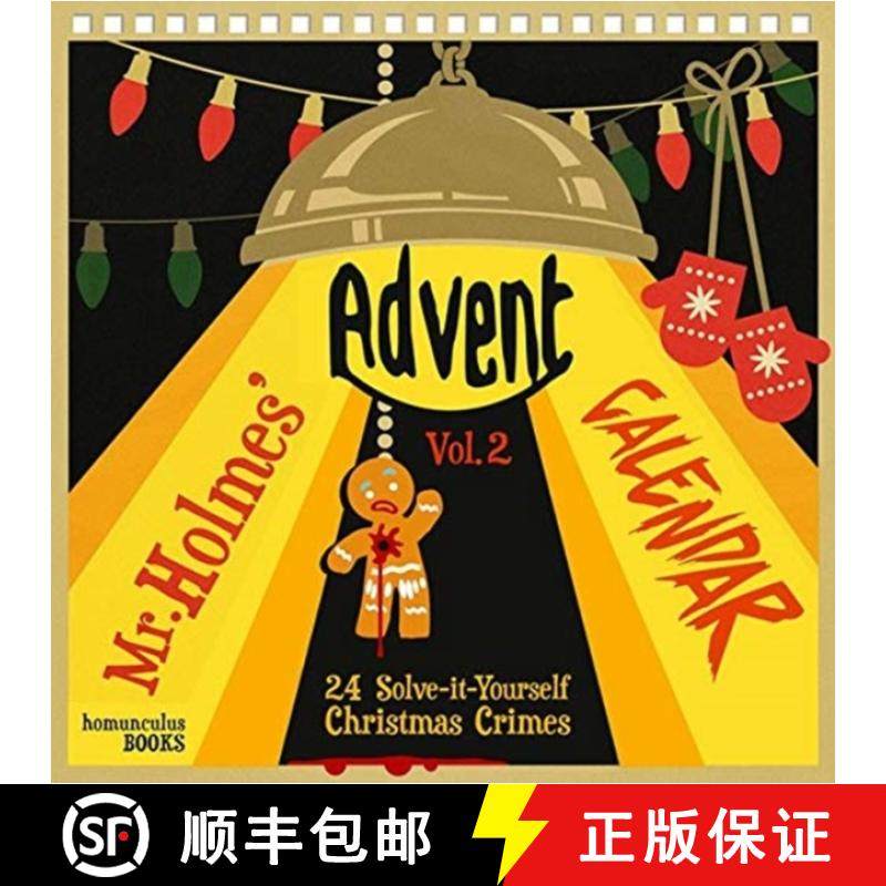 【3-4周达】Mr Holmes' Advent Calendar Volume 2: 24 Solve-it-Yourself Christmas Crimes [9783946120414]