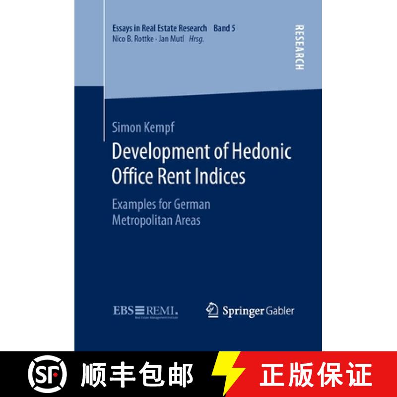 【3-4周达】Development of Hedonic Ofﬁce Rent Indices: Examples for German Metropolitan Areas [9783658140830]