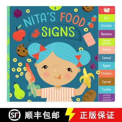 预订 Nita's Food Signs : An Interactive ASL Board Book [9781641709514]