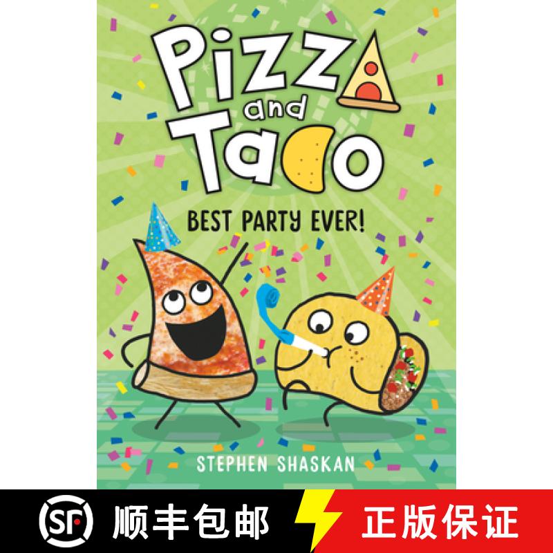 【3-4周达】Pizza and Taco: Best Party Ever!: (A Graphic Novel) [9780593123348]