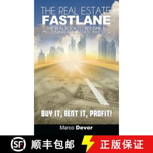 【3-4周达】The Real Estate Fastlane: The Real Book to Become a Millionaire Real Estate Investor. Buy ... [9781638231776]