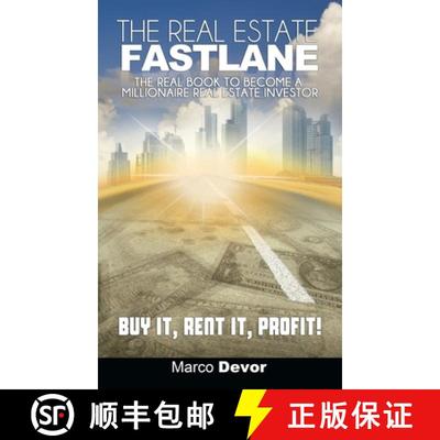 【3-4周达】The Real Estate Fastlane: The Real Book to Become a Millionaire Real Estate Investor. Buy ... [9781638231776]