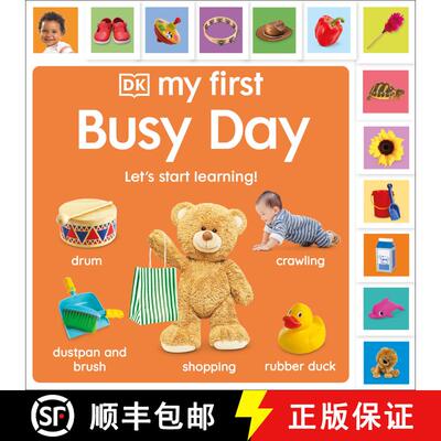 【3-4周达】My First Busy Day: Let's Start Learning! [9780593965344]