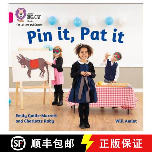 【3-4周达】Pin it, Pat it: Band 01a/Pink a [9780008307998]