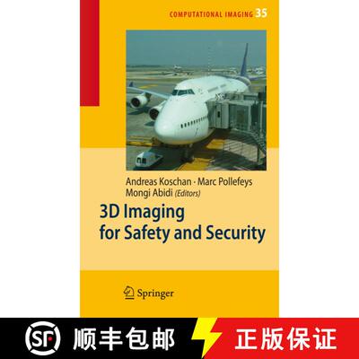 【3-4周达】3D Imaging for Safety and Security [9781402061813]