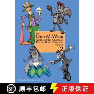 Collection 4周达 Don Cardboard Book Volume Picture The Adventures Box 9781937615277 Two Winn