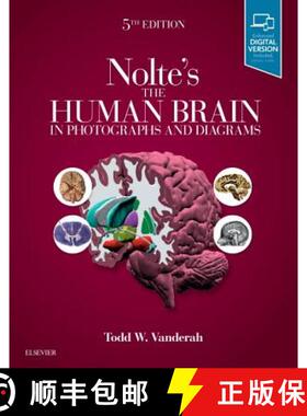 【3-4周达】Nolte's The Human Brain in Photographs and Diagrams [9780323598163]