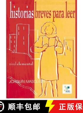 【3-4周达】Historias breves para leer: Nivel elemental (A2) [9788471438256]