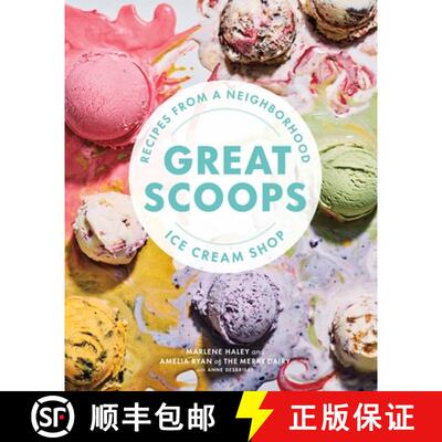 【3-4周达】精装 Great Scoops : Recipes from a Neighborhood Ice Cream Shop [9781773271651]
