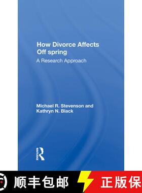 【3-4周达】How Divorce Affects Offspring: A Research Approach [9780367008499]