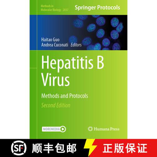 【3-4周达】精装 Hepatitis B Virus : Methods and Protocols (Second Edition 2024) [9781071640265]