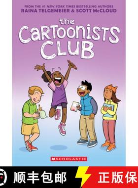 预订 The Cartoonists Club: A Graphic Novel [9781338777215]
