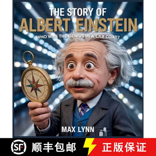 【3-4周达】精装 The Story of Albert Einstein: Who Was the Genius in a Lab Coat? [9798349334122]