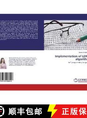 预订 Implementation of LDPC algorithm [9783330026049]