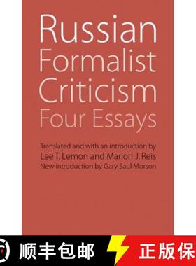 【3-4周达】Russian Formalist Criticism: Four Essays, Second Edition [9780803239982]